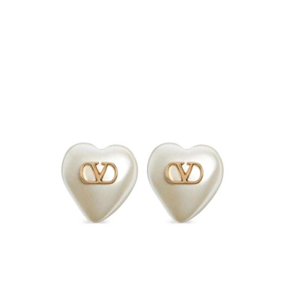 Valentino Garavani White Earrings Women - Picture 1 of 3